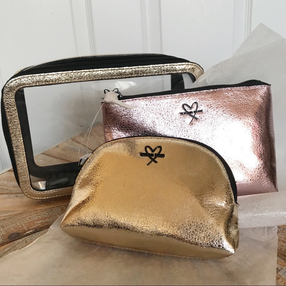 NWT Victoria’s Secret Makeup Case Trio